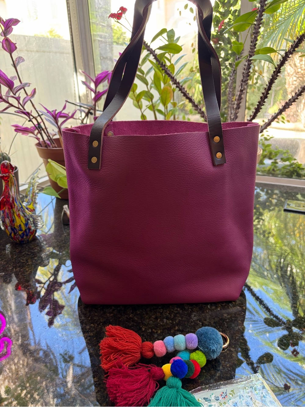 Portland Leather Iris Medium Tote - Retired - Picture 3 of 11